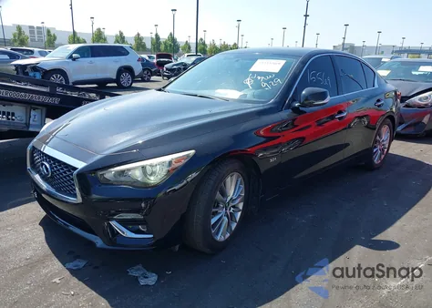 2018 Infiniti Q50 Luxe/Sport from USA, damaged, VIN JN1EV7AP4JM356489